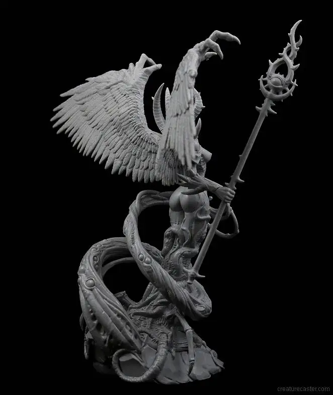 [Loong Way Miniatures] Девушка из арканской смолы 160 мм миниатюрная