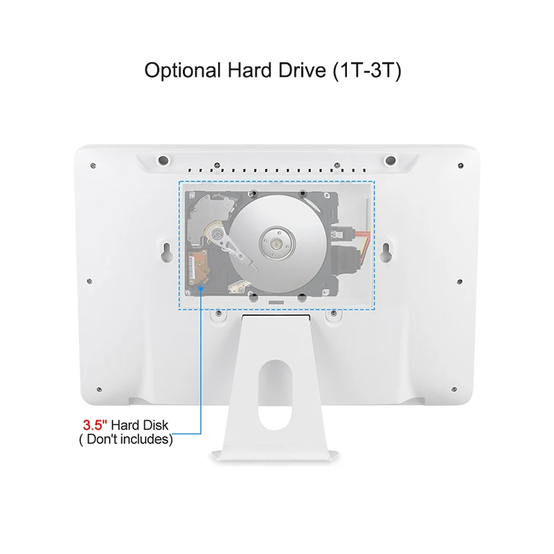 IMPORX HD 720P 8CH CCTV система Беспроводная 16 &quotLCD NVR безопасности камера 1.0MP ИК Открытый P2P