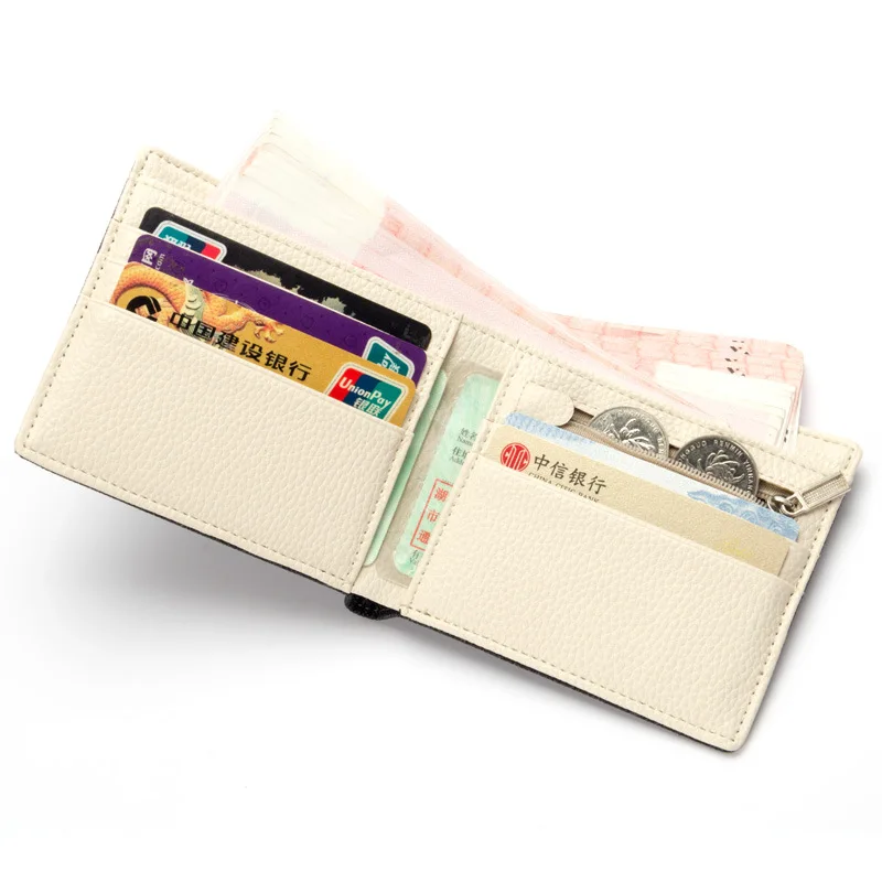 Мужской кошелек на молнии с отделением для монет|men wallet small|slim mens walletsdesigner |