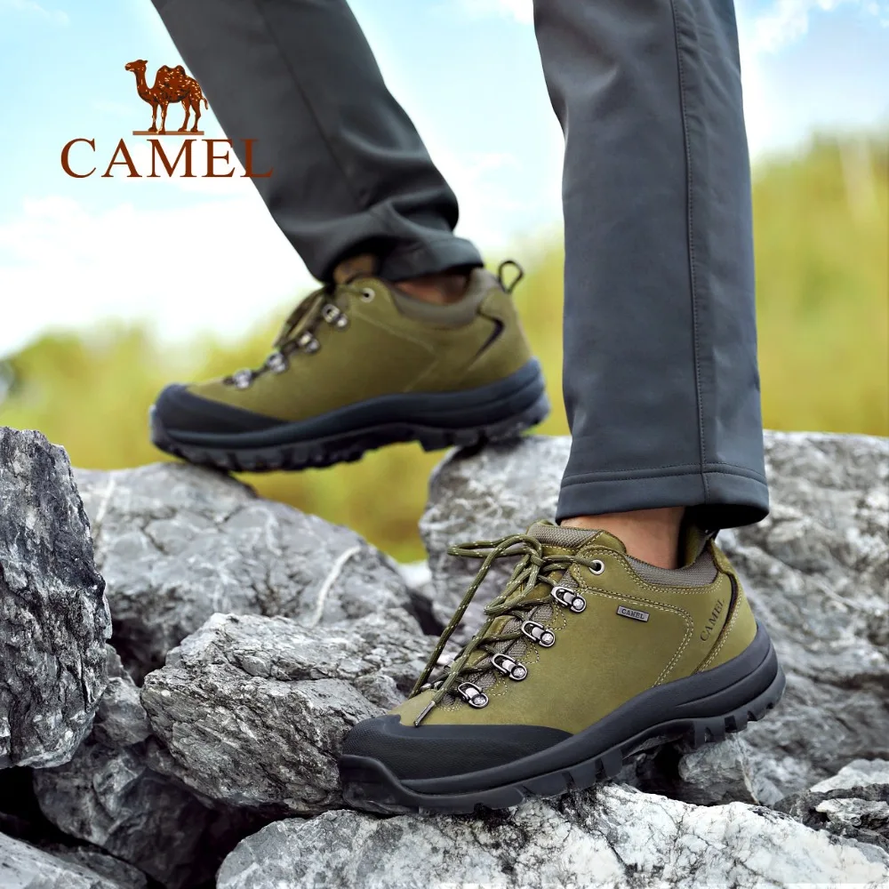 Кожаные Нескользящие кроссовки CAMEL Для мужчин и женщин дышащие для активного