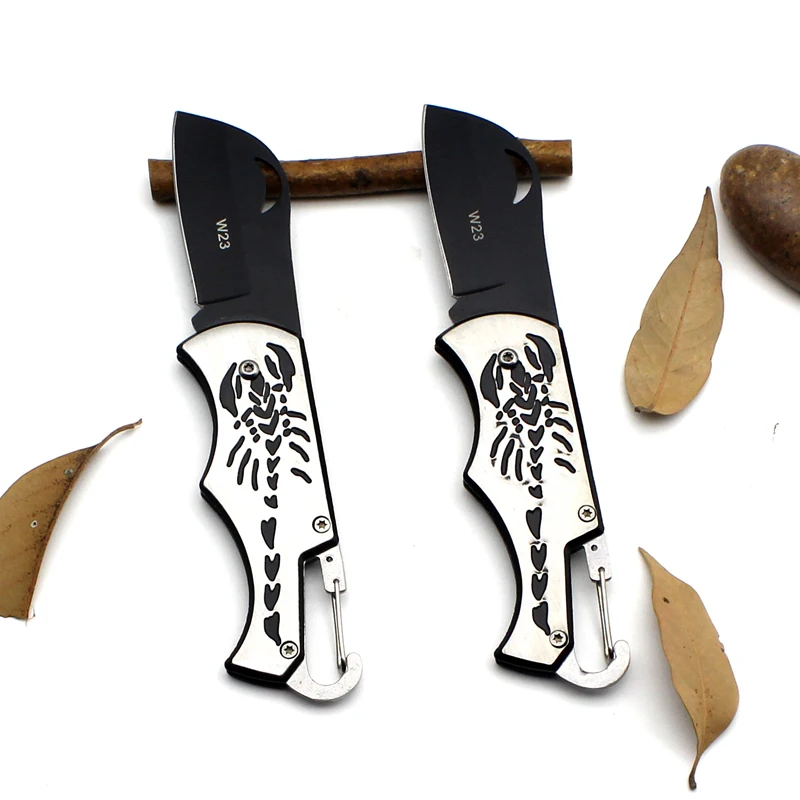 Выживания Лидер продаж Ножи мини Портативный ключ Edc нержавеющей раза отдых