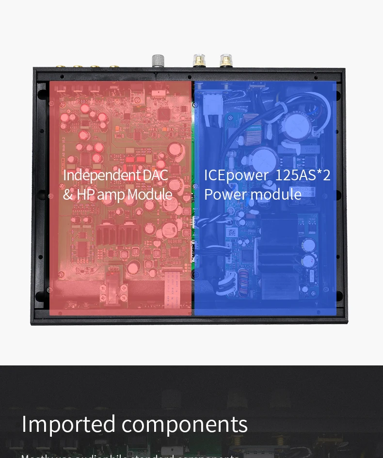 SMSL A8 ICE power DAC и усилитель мощности и усилитель для наушников HIFI EXQUIS DSD512 AK4490 XMOS USB DAC S.M.S.L 125Wx2 усилитель с пультом дистанционного управления