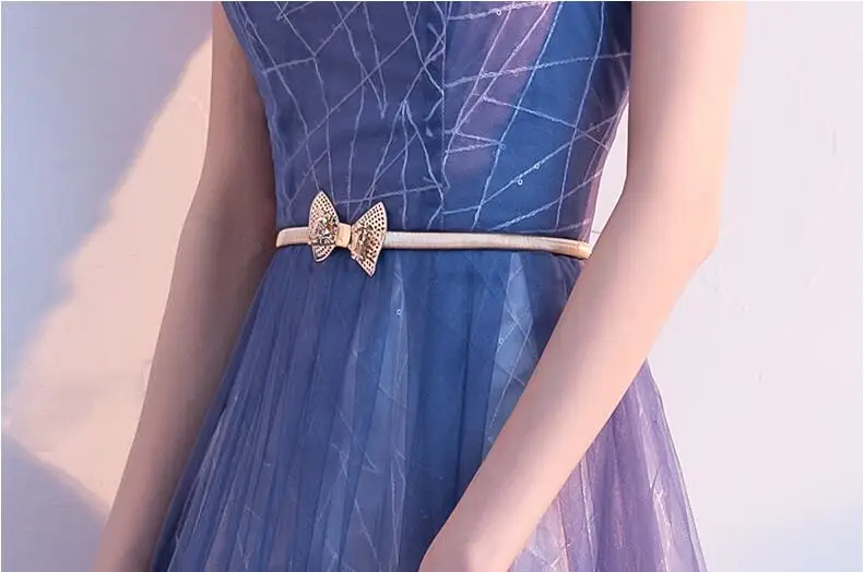 Мусульманские Вечерние платья а-силуэта Длинные вечерние для официальной