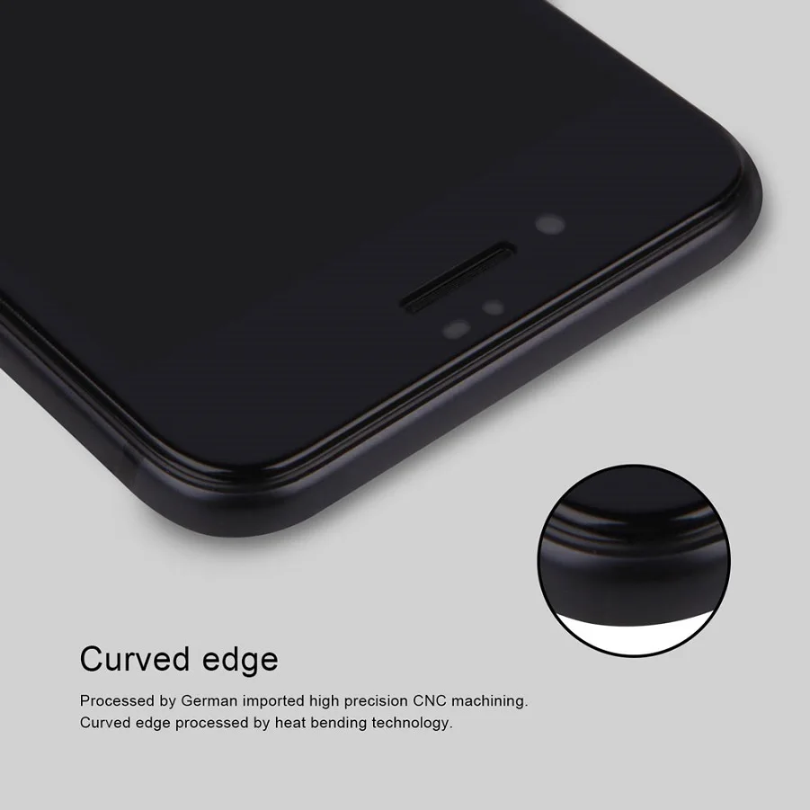 NILLKIN 9H 3D anti glare Screen Protector For iPhone X Xr 8 Plus 7 Safety Protective Tempered Glass for XS | Мобильные телефоны и