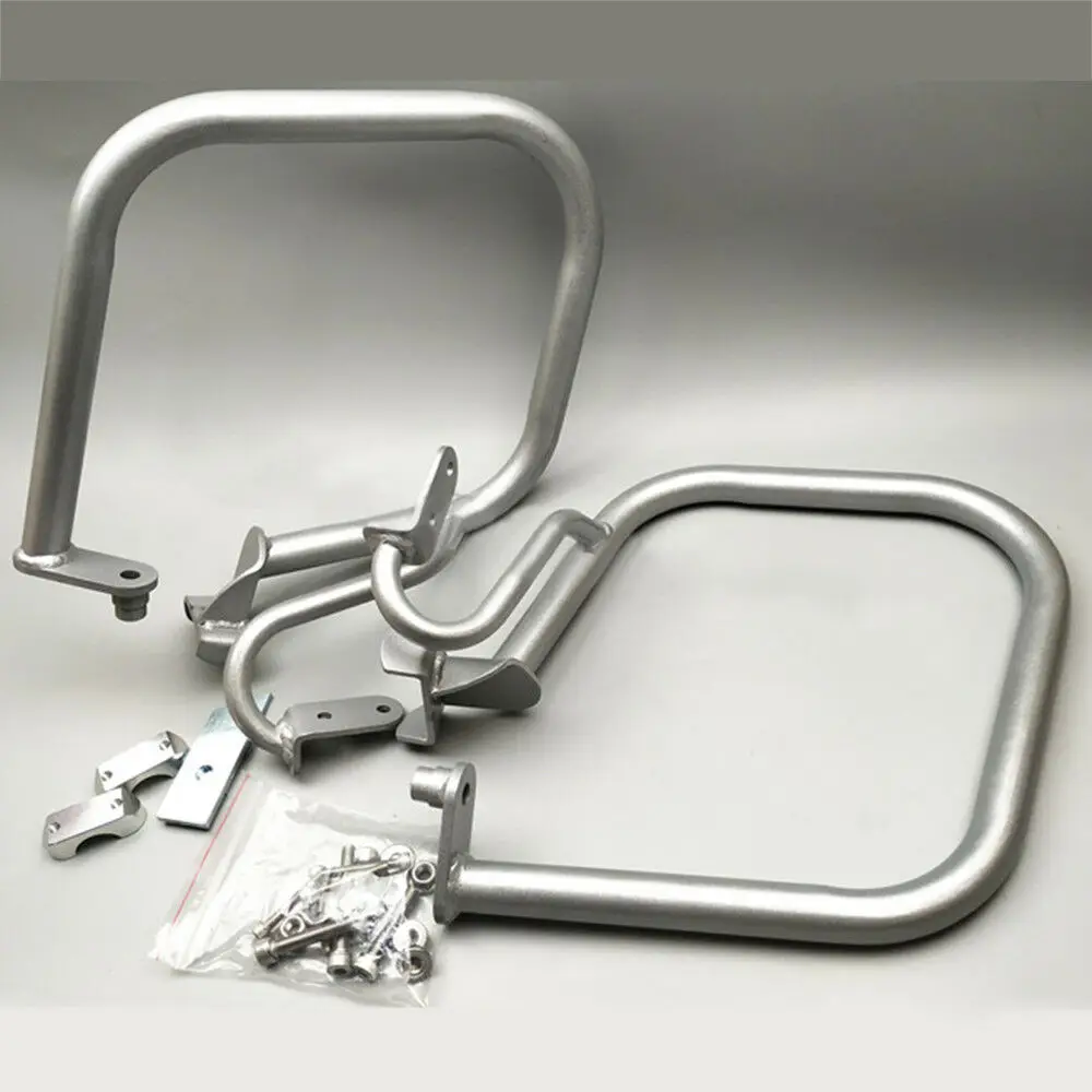 Защита заднего двигателя для BMW R1200RT 2005 2013 серебристый|Вал двигателя| |