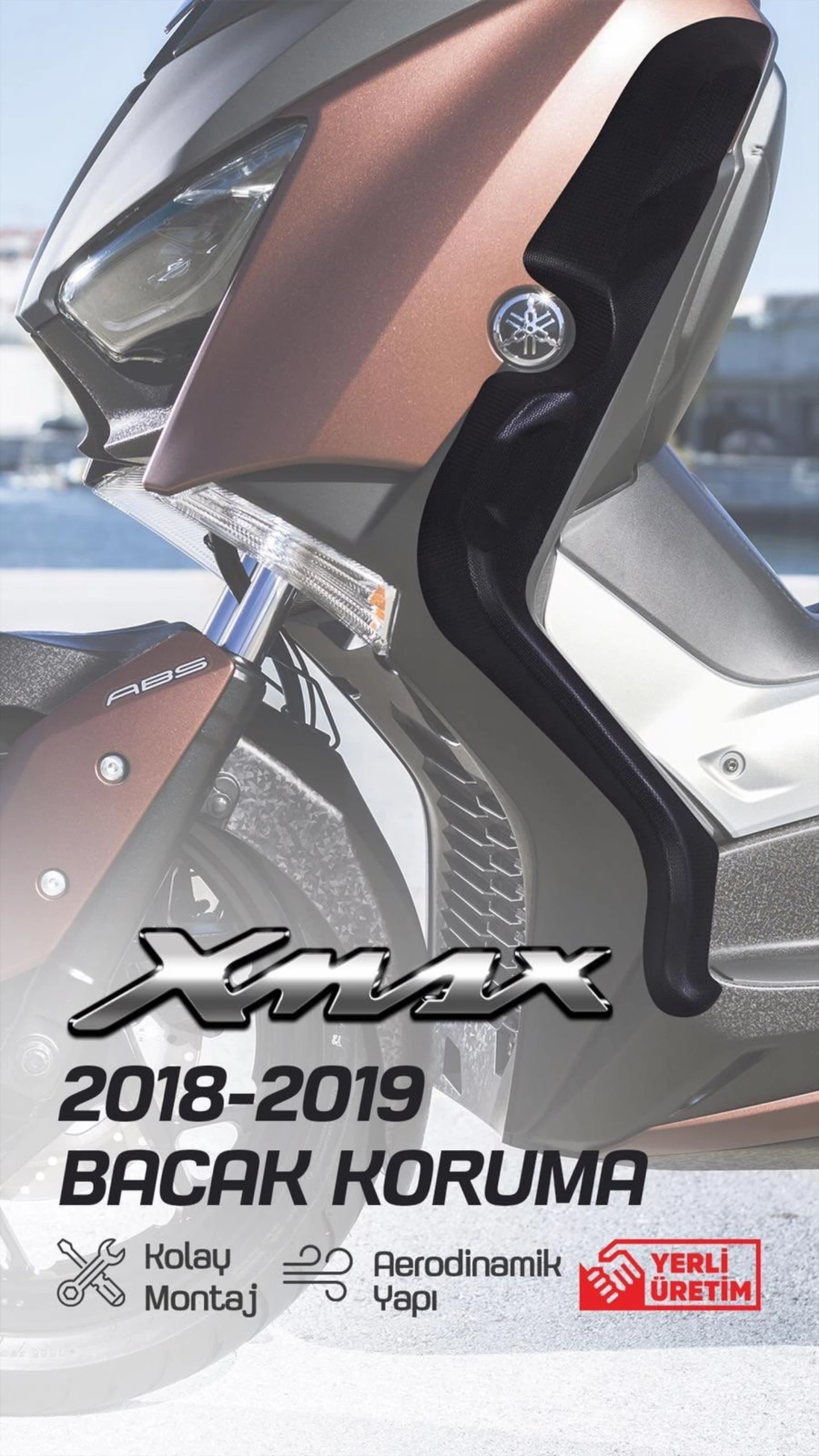 Аксессуары для мотоциклов и скутеров Yamaha Xmax 125 250 300 400 (18 19) Защитная передняя
