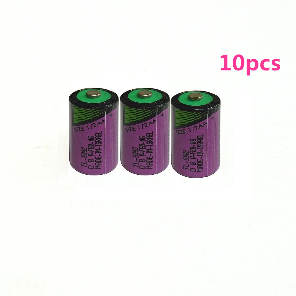 10pcs/lot New high quality TL-5902 1 / 2AA ER14250 SL350 3.6V 1/2 AA PLC lithium battery