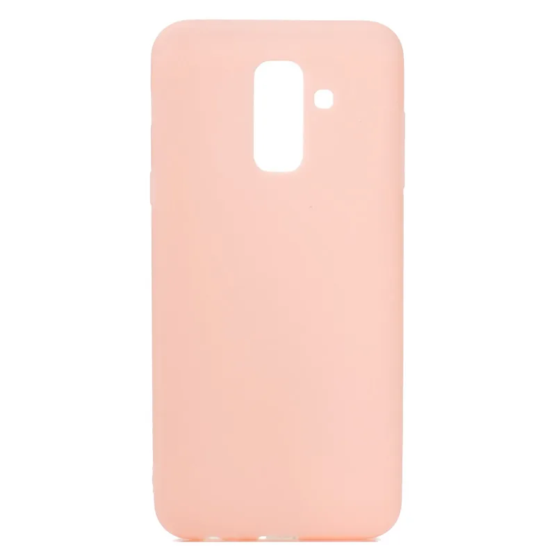 A6 карамельный силиконовый чехол для Fundas samsung Galaxy A6 Plus чехол s on для samsung A 6 A6Plus тонкий, из ТПУ, мягкий чехол для телефона