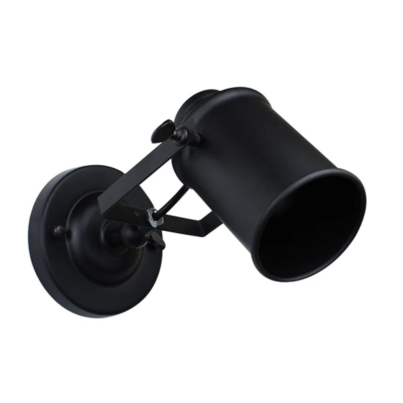 

Black Iron 110-260V Retro Industrial Vintage Wall Lamps Wall Light Home Decor Lamp E27 wandlamp bedroom light Wall Sconce