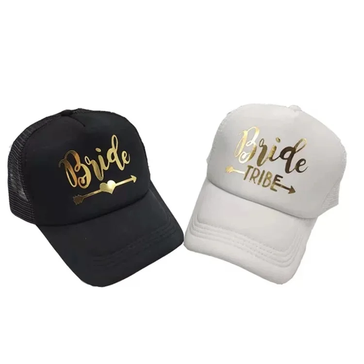 5 шт. в партии надпись Bride Tribe Бейсболка Кепка водителя грузовика девичник