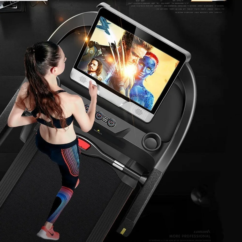 Hot Sale Color screen treadmill home mute folding sports electric treadmills fitness equipment gym dedicated Recommend | Спорт и