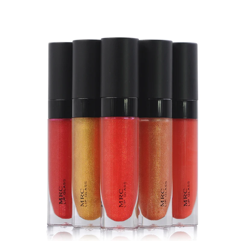 Яркий стойкий блеск для губ MRC нюдовая косметика Шиммер горячие сексуальные