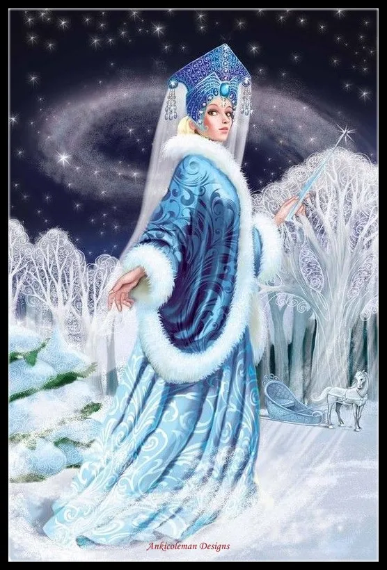 

Embroidery Counted Cross Stitch Kits Needlework - Crafts 14 ct DMC DIY Arts Handmade Decor - Snow Princess