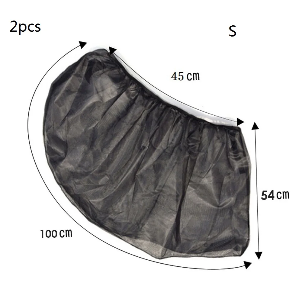 S-XXL, Авто, автомобиль, окно, сетка, набор, защита от солнца, козырек, сетка от комаров, УФ защита, анти москитные оконные чехлы - Цвет: 2pcs S