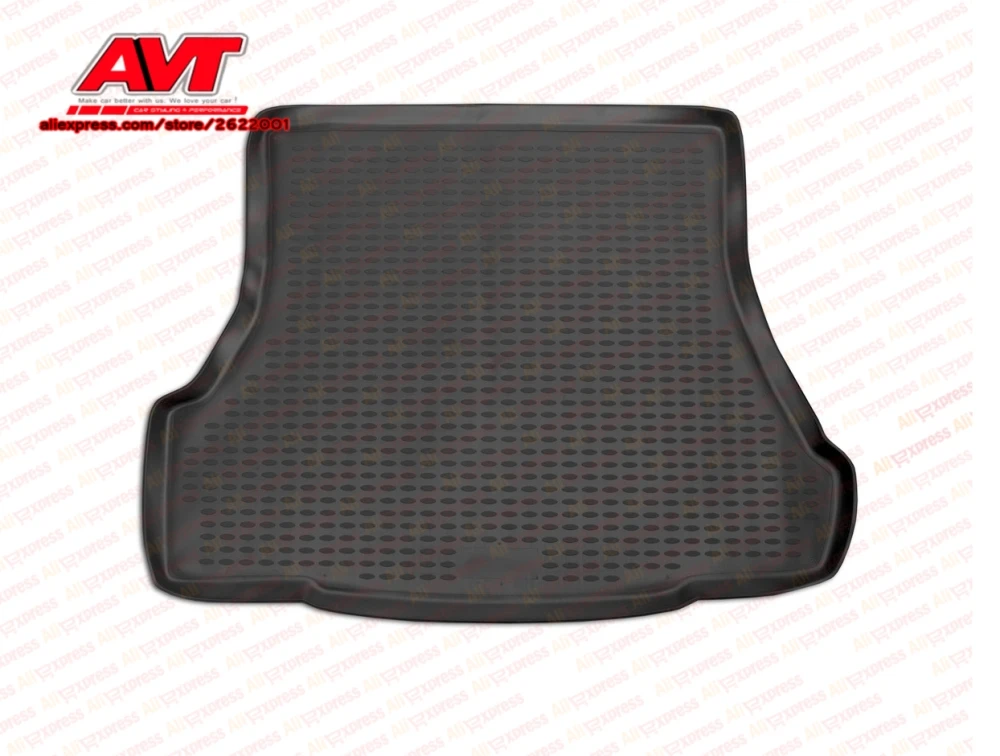 Коврики для багажника Ford Mondeo 2000-2007 sedan 1 шт. резиновые коврики Нескользящие резиновые аксессуары для салона автомобиля