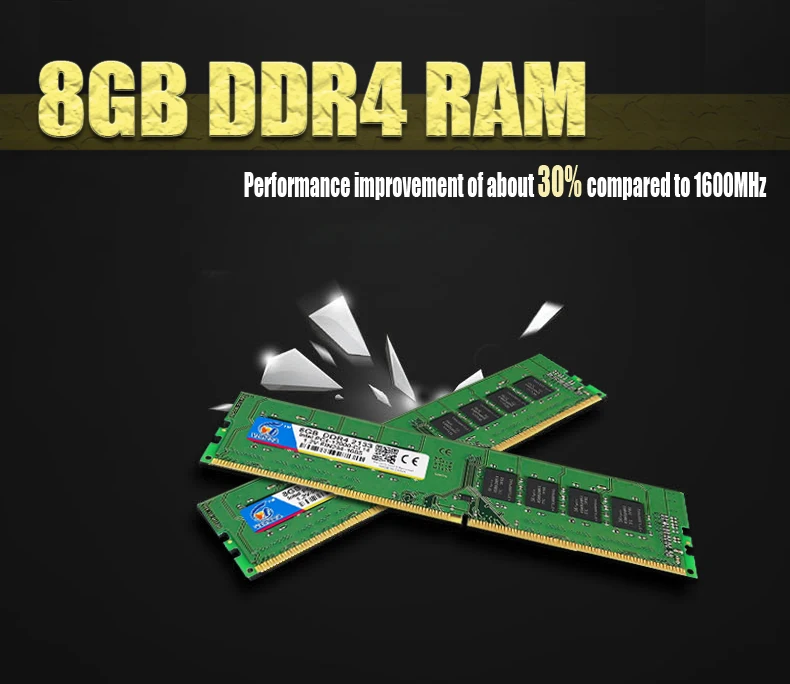 VEINEDA оперативная Память DDR4 8 Гб 2666 МГц PC4-17000 284pin 1,2 в для всех Intel AMD 8 Гб ddr4 совместима с 2133 2400 памятью Ram без ECC