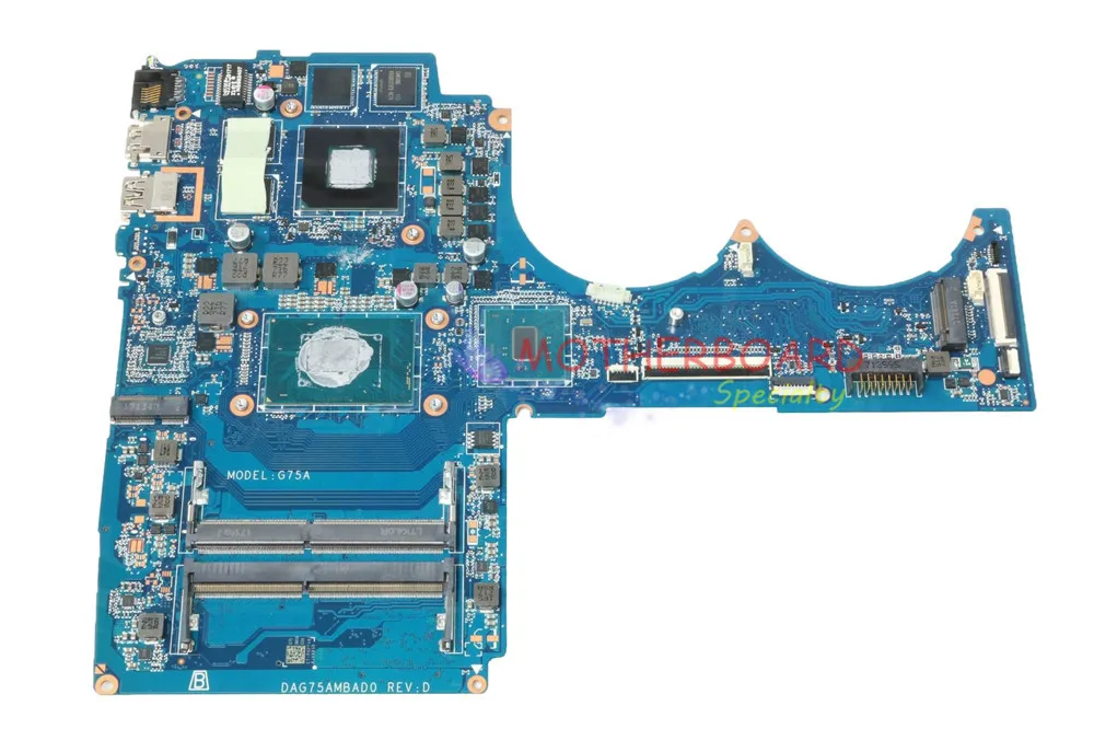 Vieruodis для hp 15-CB045WM 15-сертификатом от сертификационной Материнская плата ноутбука W/i7-7700HQ Процессор GTX1050 4 Гб DAG75AMBAD0 926305-601 926305-501 926305-001 аккумулятор большой емкости