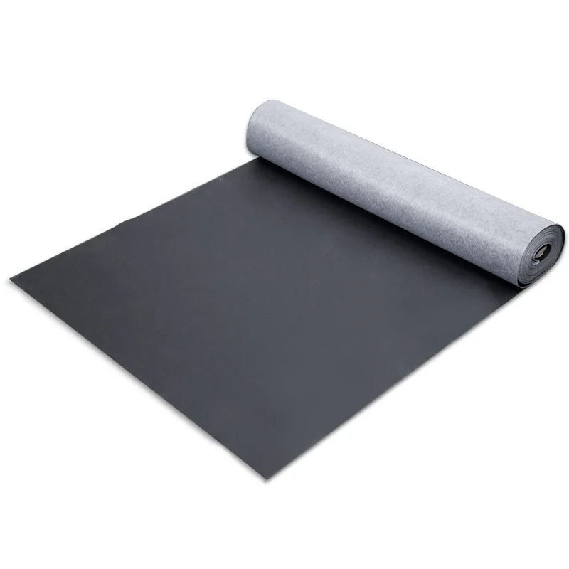 Offerte Personalizzato MLV Smorzamento Del Suono Feltro Isolamento Acustico Fonoassorbente Isolamento Acustico Lastra Di Gomma Coperta Silenziosa 1m X 10m 2mm