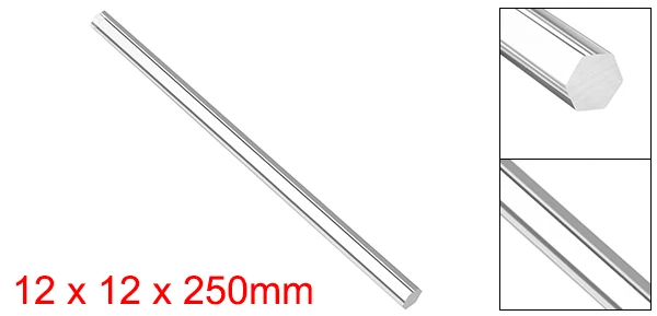 12mmx12mmx250mm Uxcell 1 шт. 4 мм/8 мм/8 мм x 8 мм/12 мм x 12 мм/15 мм x 15 мм диаметр 250 мм длинный прозрачный акриловый круглый/квадратный/шестигранный стержень PMMA бар - Цвет: 12mmx12mmx250mm