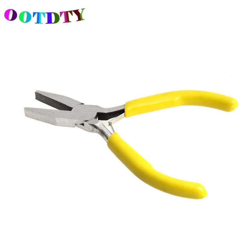 OOTDTY DIY мини плоскогубцы плоский нос Ювелирные практичные ювелирные изделия