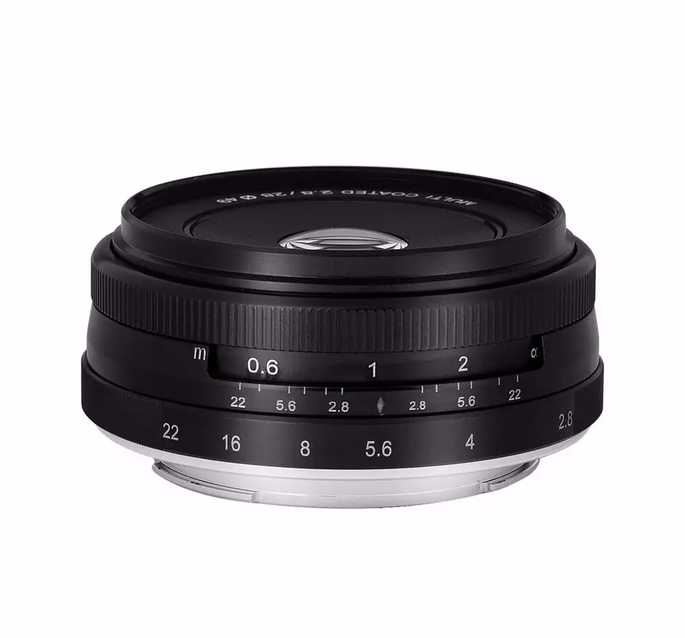 Meike MK-M4/3 28mm f2.8 fixed Manual Focus lens APS-C For system Mirrorless for Canon EF-M Camera EOS M1 M2 M3 | Электроника