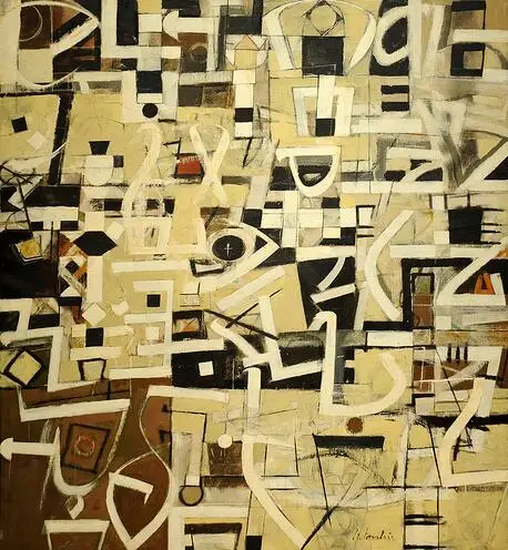 

High quality Oil painting Canvas Reproductions Number 20 (1949) by Bradley Walker Tomlin hand painted