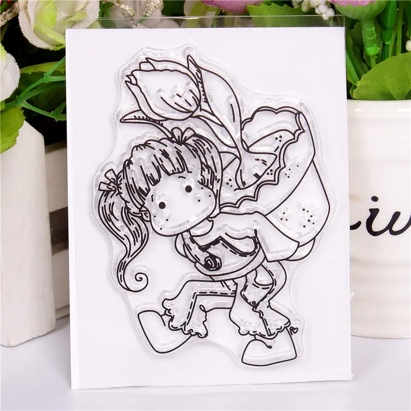 2018 актуальная Прозрачная силиконовая штампы и металлические для скрапбукинга DIY