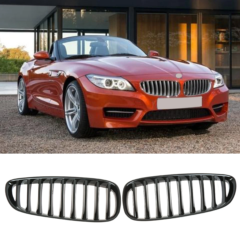 Глянцевый черный передний бампер для BMW 2009 2015 Z Series Z4 E89 18i 20i 23i 35is 28i 30i 35i|Гоночные