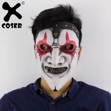 XCOSER дешевая Акция Slipknot Band James на молнии маска для рта Хэллоуин