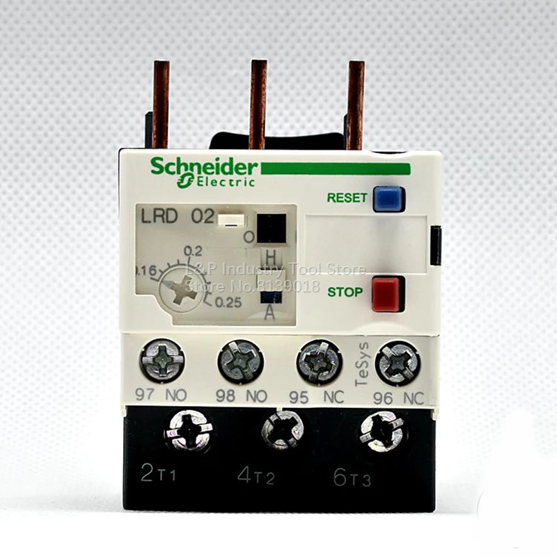 

Новинка, оригинальный Schneider TeSys LR-D02C, хорошее качество, контактор LRD02C 0,16-A, регулируемое тепловое реле перегрузки стандартного типа