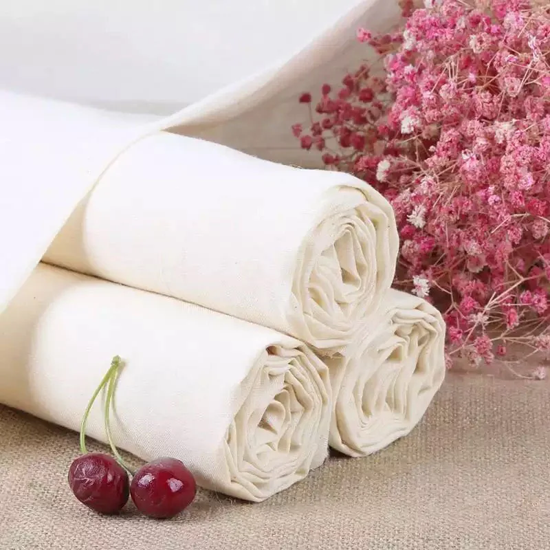 Organic Unbleached Cooking Baking Cheesecloth Pure Cotton Gauze Fabric Kitchen Food Grade Cloth By The Meter |