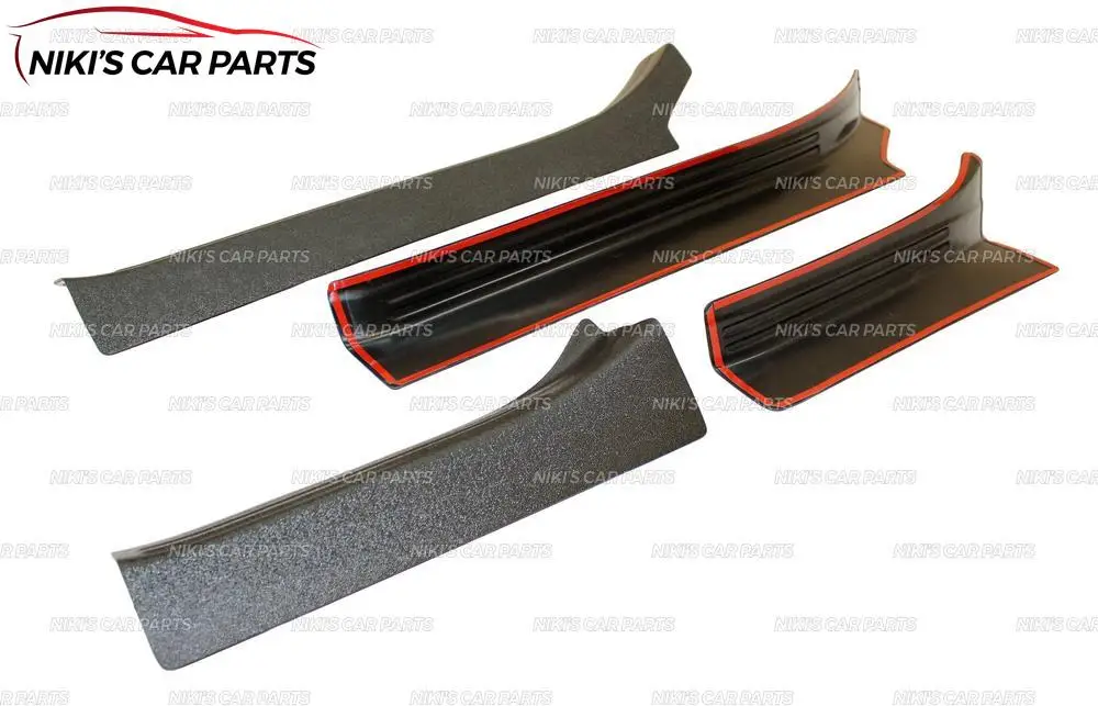 Plate on door sills case for Volkswagen Touareg 2014-2017 1 set / 4 pcs ABS plastic trim accessories protection of scuff car | Автомобили