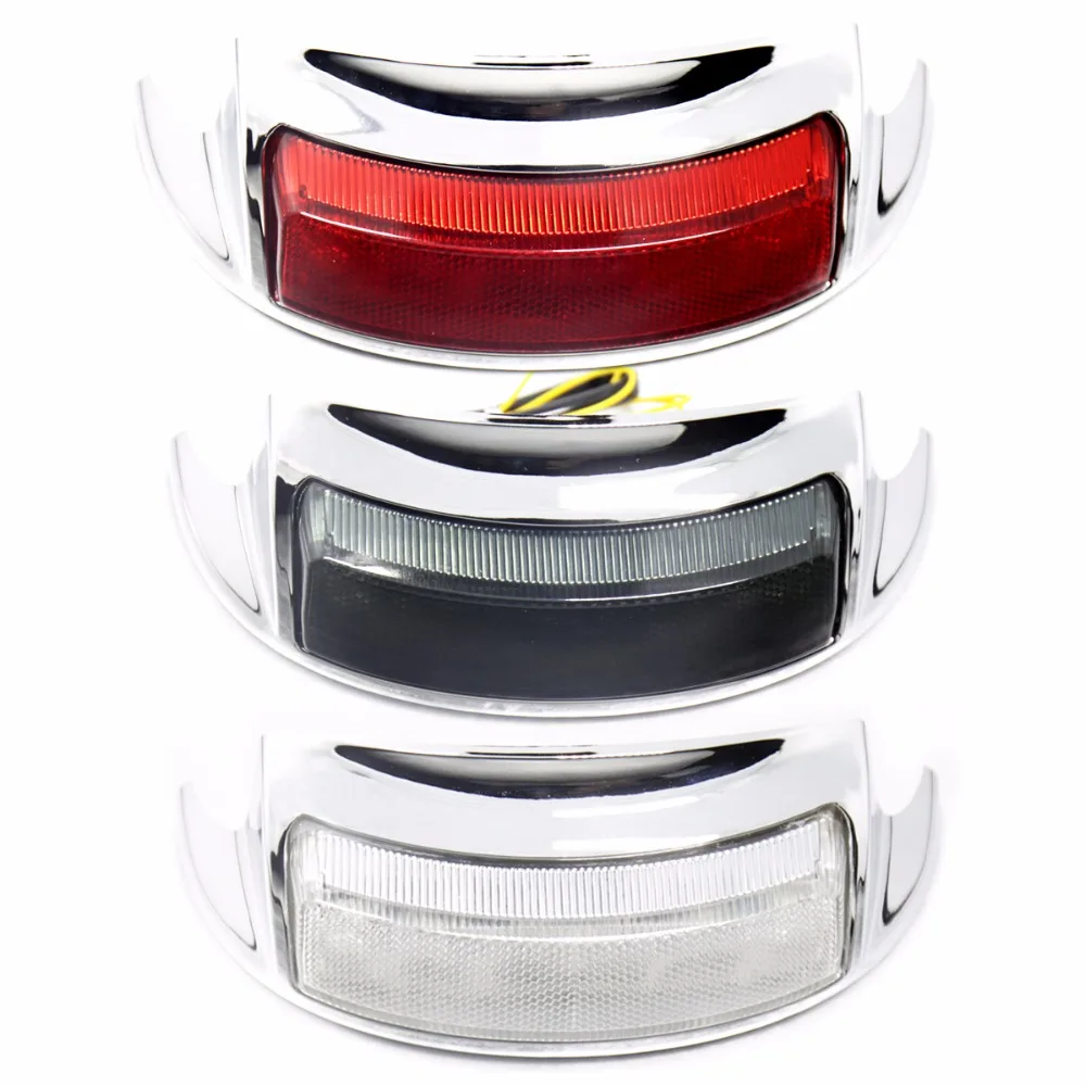Задний светодиодный светильник Fender Tip с объективом для Harley Touring Electra Glide Road King FLH/T