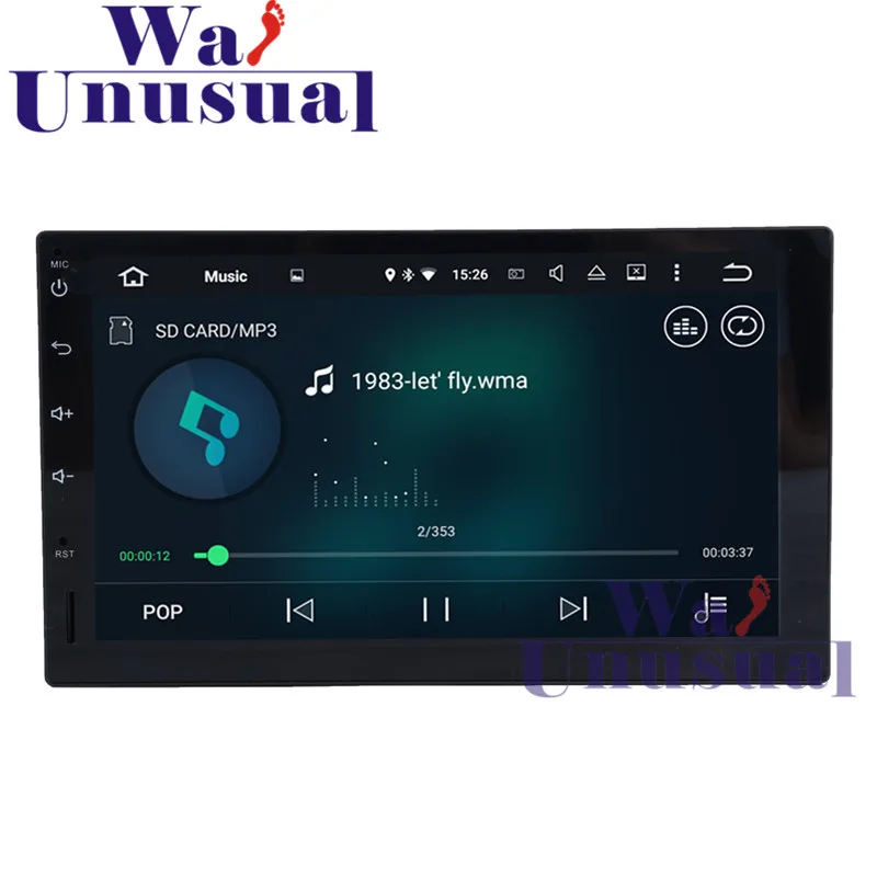Wanuary 7 &quot2 DIN Сенсорная панель Android 1 автомобильный мультимедийный плеер для