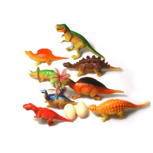 8 шт. игрушечные мини Динозавры юрского периода модель динозавра пластиковые