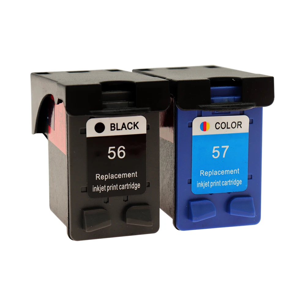 Чернильный картридж для HP 56 57 Deskjet 2100 220 450 5510 5550 5552 7150|Чернильные картриджи| |