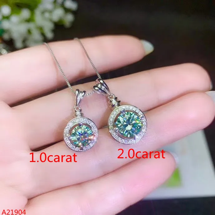 KJJEAXCMY Boutique Jewelry 925 Sterling Silver Inlay 2.0 carat Mosang Diamond Female Pendant Support test
KJJEAXCMY Boutique Jewelry 925 Sterling Silver Inlay 2.0 carat Mosang Diamond Female Pendant Support test