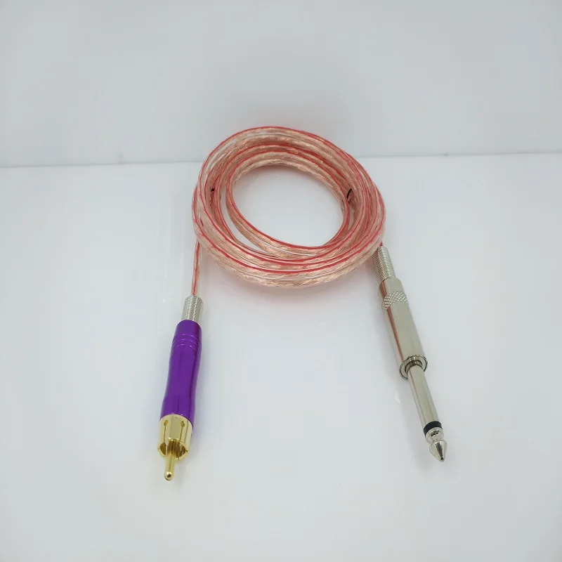 

Tattoo Machine Rubber Silicone Tattoo clipcord 2pcs/lot High Quality Clip Cord For Tattoo Power Supply