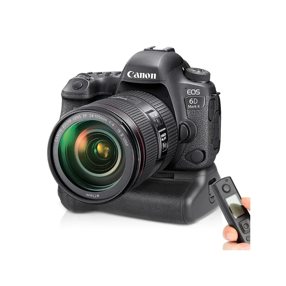 Meike MK 6D2 Pro батарейный блок + 2 * Батарея двойное зарядное устройство Встроенный 4G