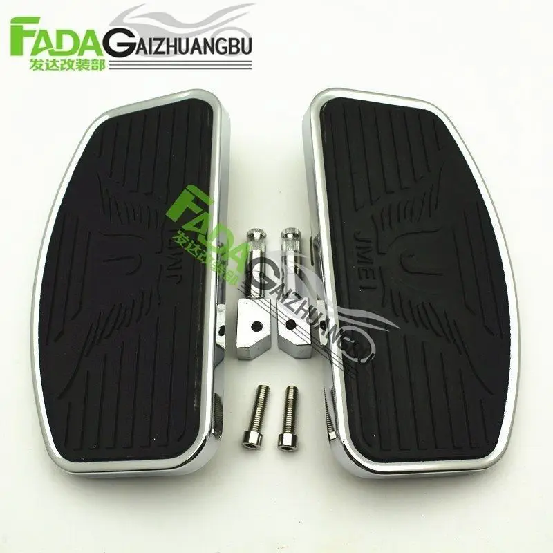 Задние пассажирские напольные подставки для ног Yamaha Dragstar V Star XVS 650 400 1100 Kawasaki Vulcan