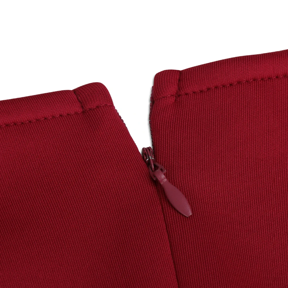 Party Front Pockets Women Long Sleeve O-Neck Fashion Solid Color Zippered Dress | Женская одежда