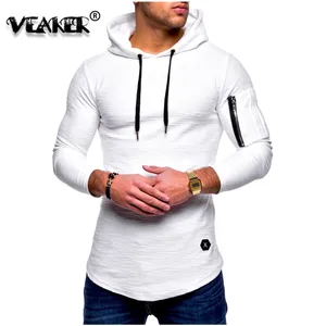 Новинка 2018, Приталенный свитшот с длинным рукавом, мужские толстовки с капюшоном, свитшоты в стиле ретро