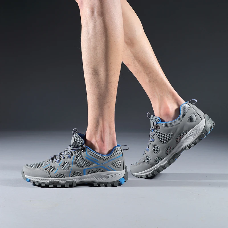 CAMEL/Новинка уличные воздухопроницаемые кроссовки для мужчин походная обувь