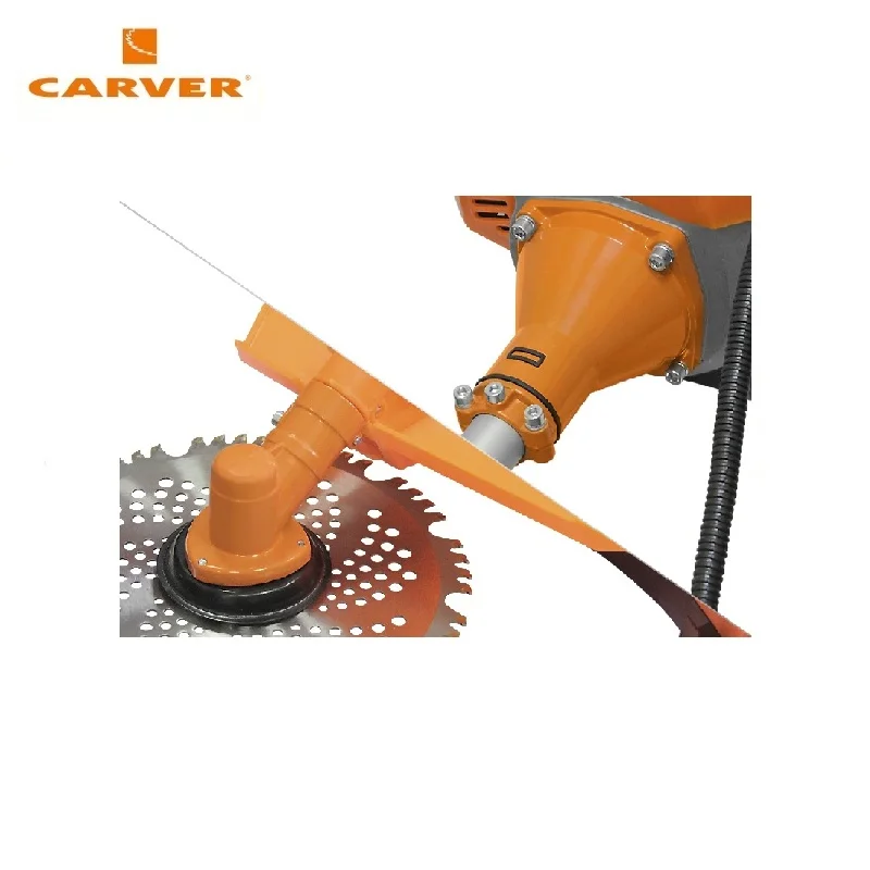 Коса бензиновая CARVER GBC 033MS (разъемн.Easy start ранец диск 48зуб Easy head леска 2.4)