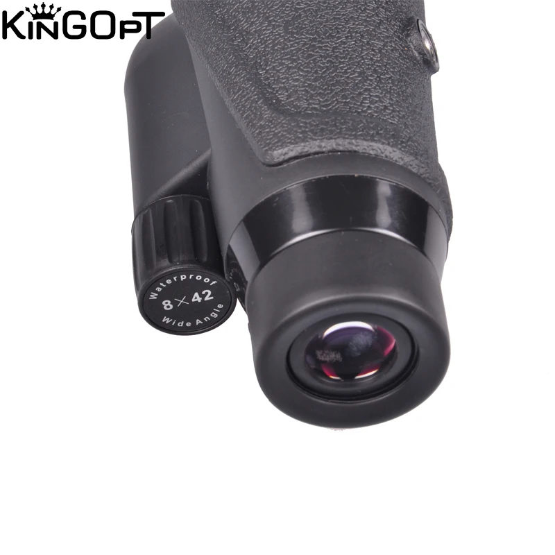 KINGOPT Водонепроницаемый 8x42 широкоугольный мобильный HD монокулярный телескоп со