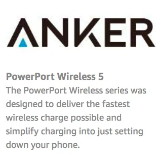 Anker Беспроводной Зарядное устройство для iPhone 8/8 Plus iPhone X Galaxy Note 5 S7/S7 edge/S6/S6 edge/S6 edge+ Nexus4/5/6/7 LG G3 другие устройства