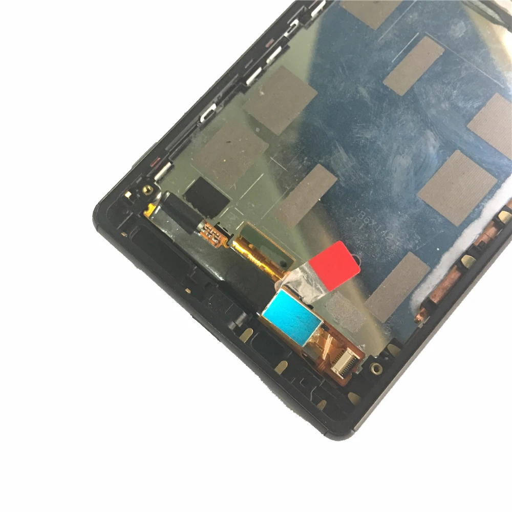 ЖК дисплей Дисплей с рамкой для sony Xperia Z4 Сенсорный экран Digitizer Замена Z3 + плюс E6553