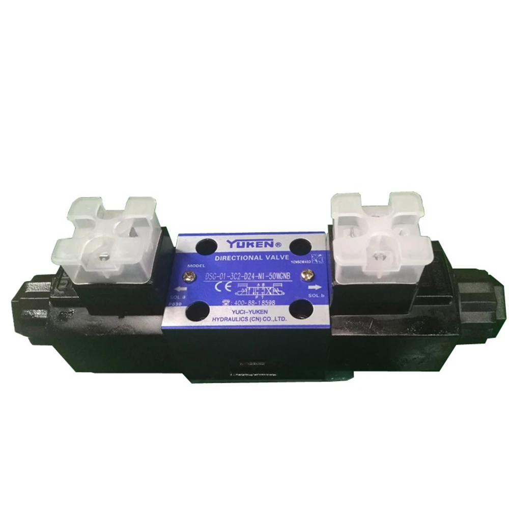 

Клапаны Yuken DSG-01-3C2, с электромагнитным приводом, направленные клапаны DSG-01-3C2-D24-N1-50WGNB