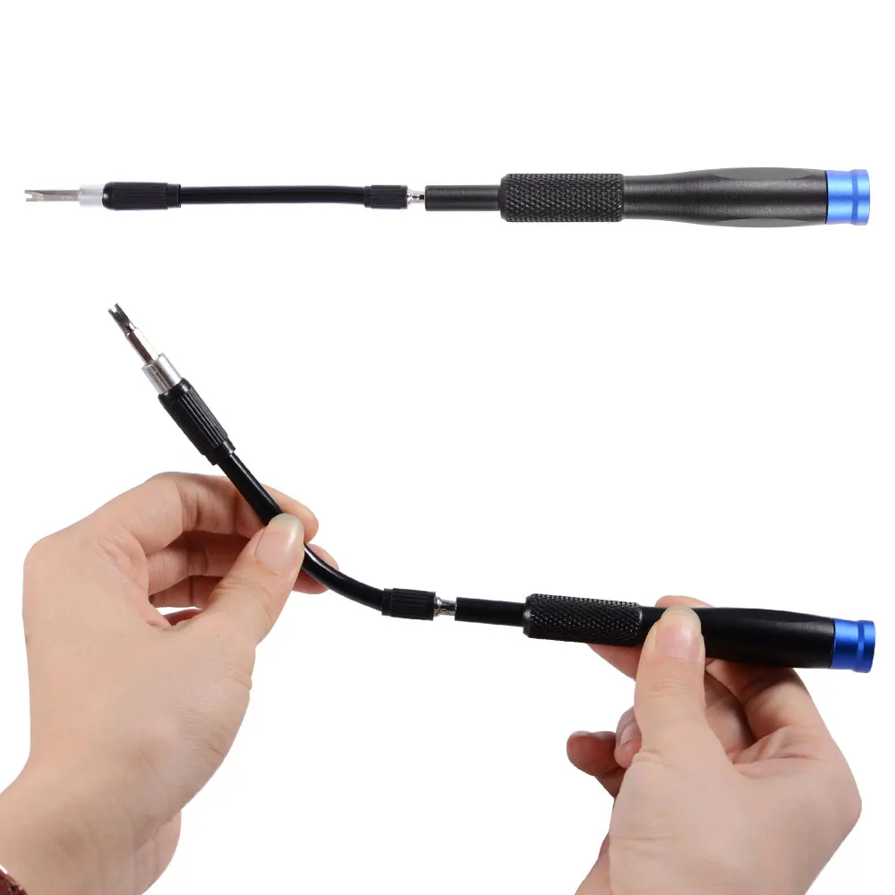 Металлический Набор отверток для ремонта телефона с 64 битами iphone X гибким