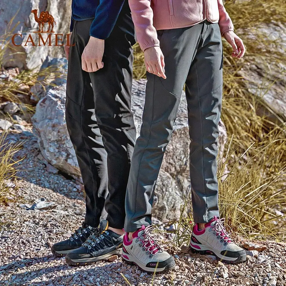 CAMEL мужские и женские водонепроницаемые походные брюки весенне летние дышащие